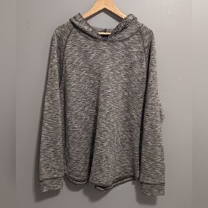 Nordstrom 1901 Charcoal Marbled Men's Long Sleeve Hoodie Sweater Men's Size XL